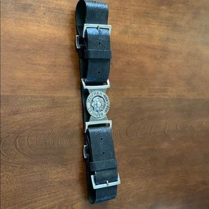 Badgley Mischka leather belt